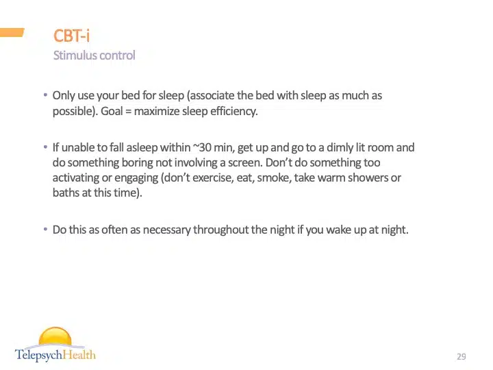 CBT-i slide presentation
