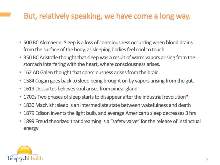 But, relatively speaking, we have come a long way slide presentation