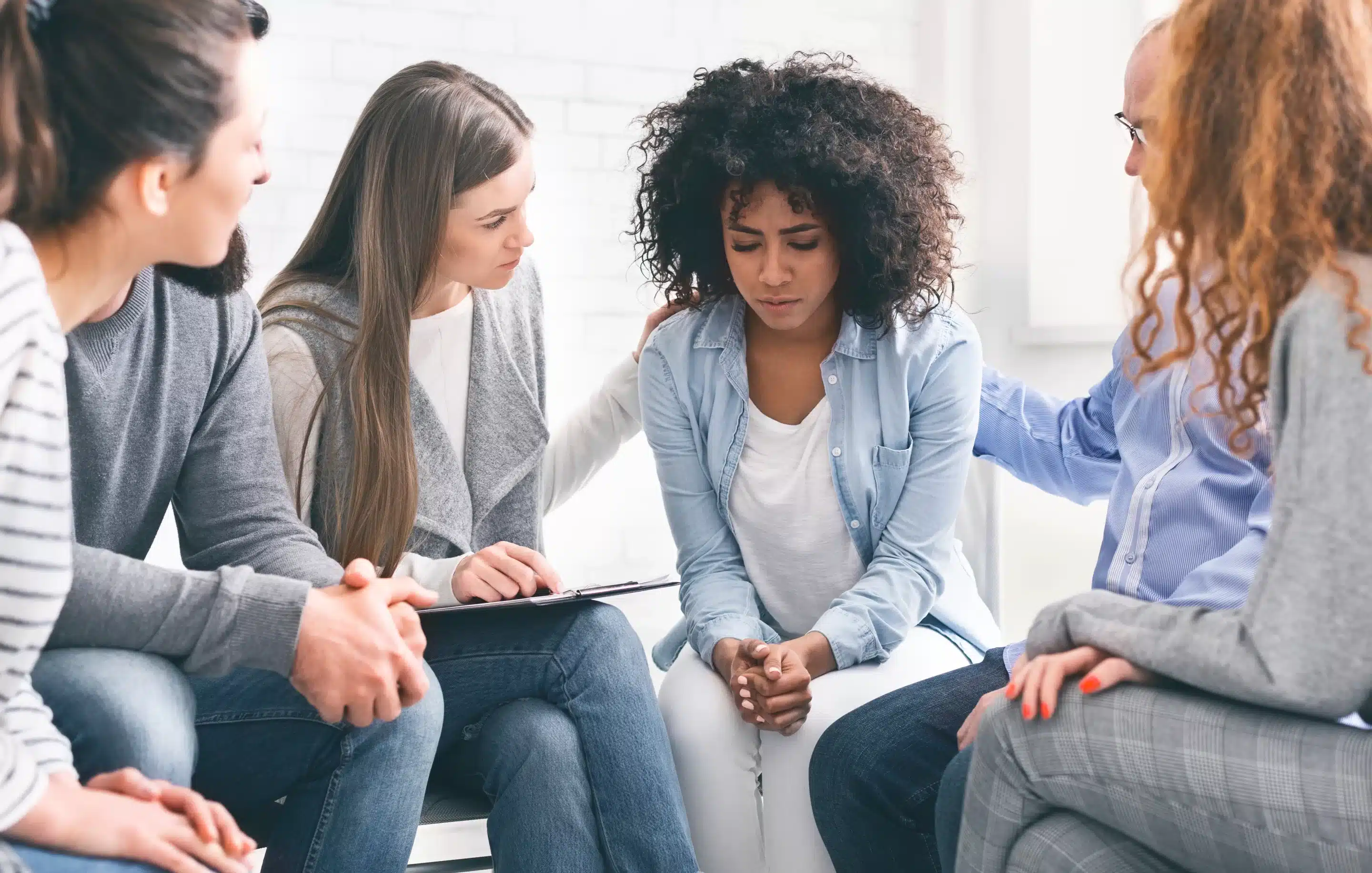 Understanding people giving support to depres