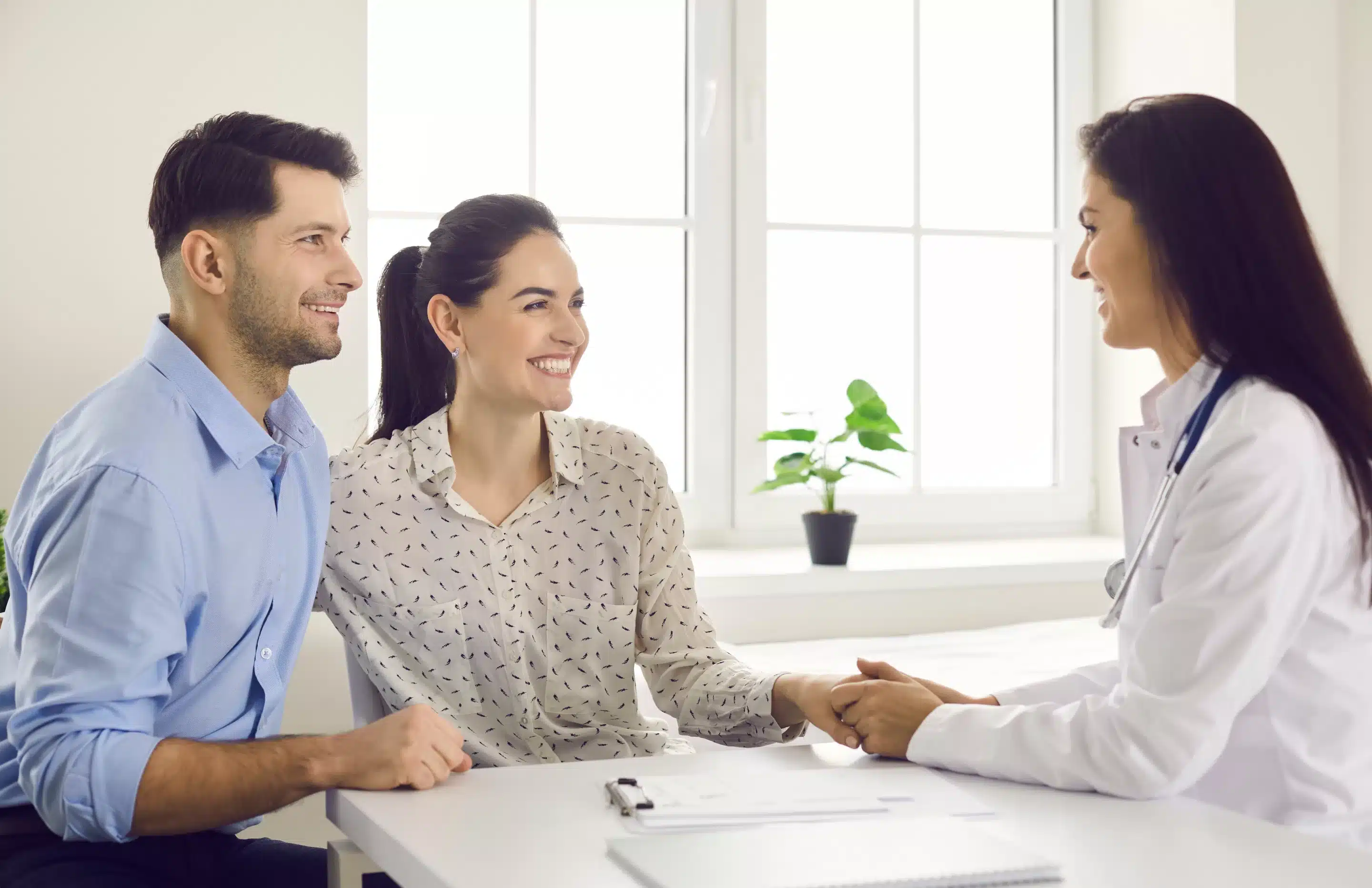 Healthcare professional speaking to Private Practice Clients