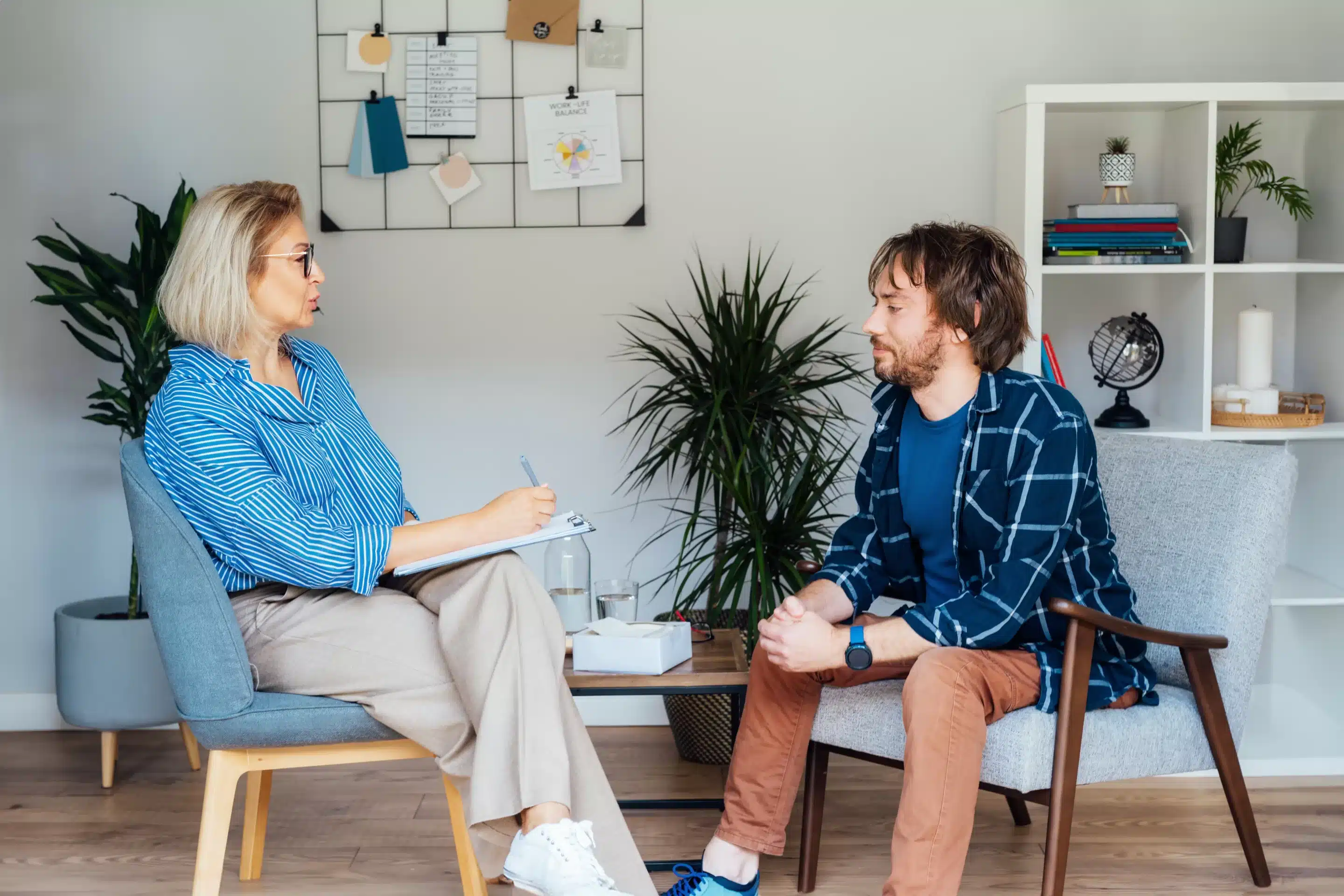 Engaging in Emotional Support or mental health services