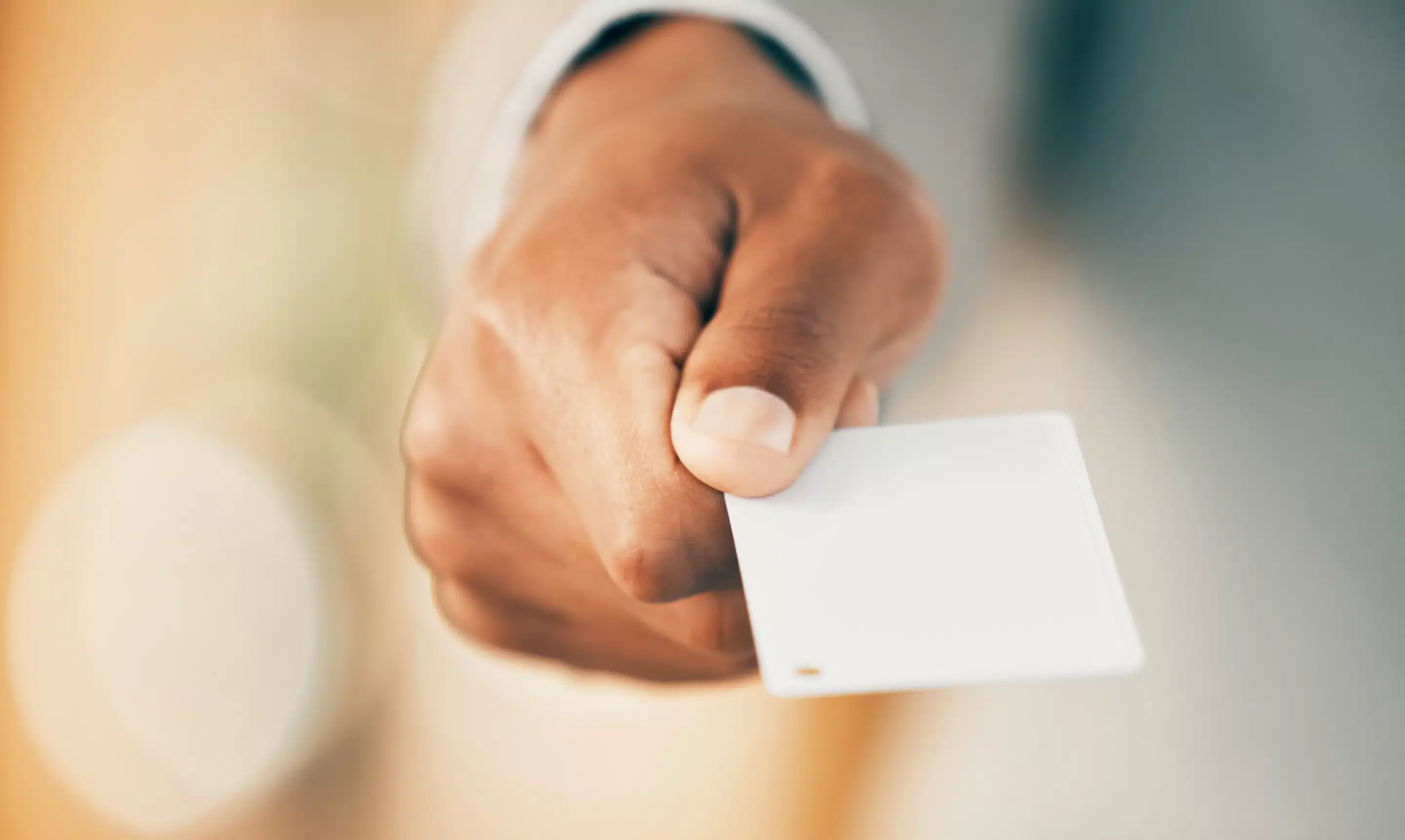 Business card vital to get new patients